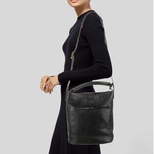 A.L.C. Leather Crossbody Bucket Bag